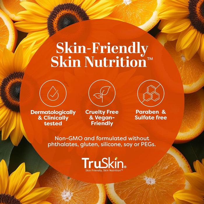 TruSkin SPF 30 Tinted Mineral Sunscreen Serum - Streamlined Daily SPF for a Less-Is-More Skincare Shelf