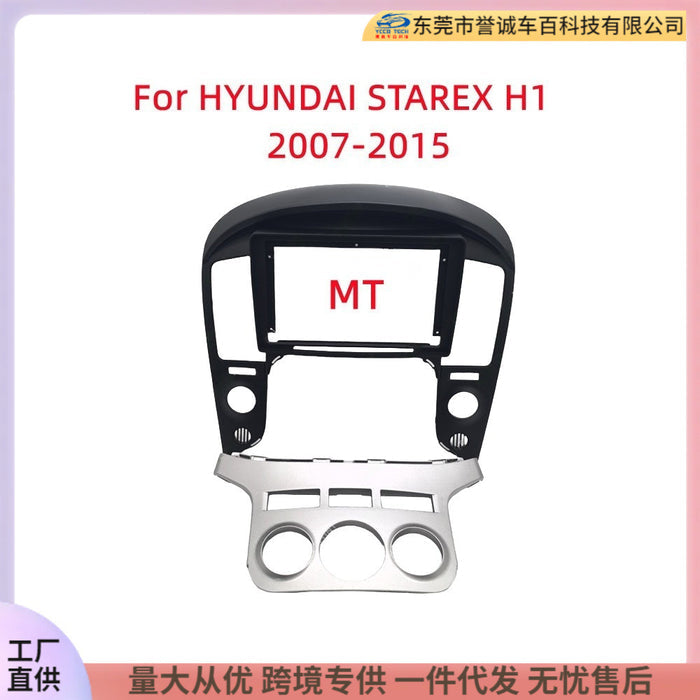 Universal trim kit for 2007-2015 hyundai starex h1 mt/at ac android head unit navigation retrofit panel