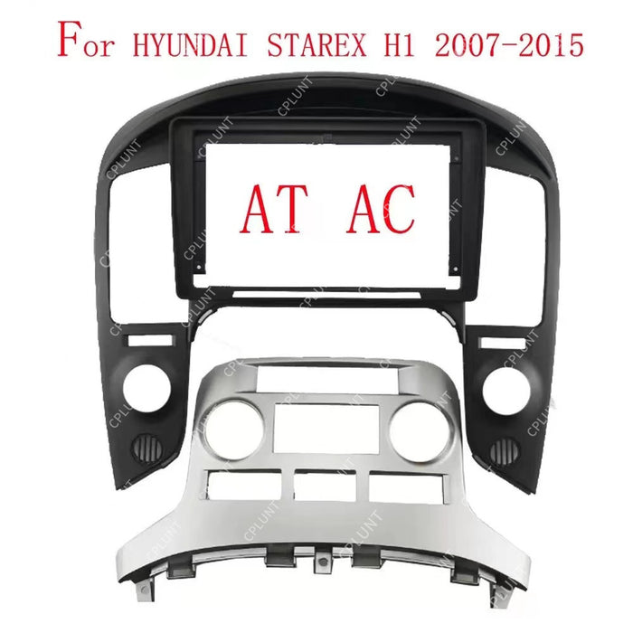 Universal trim kit for 2007-2015 hyundai starex h1 mt/at ac android head unit navigation retrofit panel