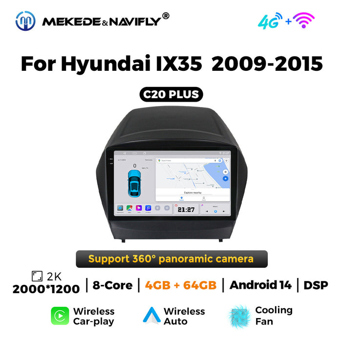 Upgrade Your IX35 09-15 with Android CarPlay Navigation System