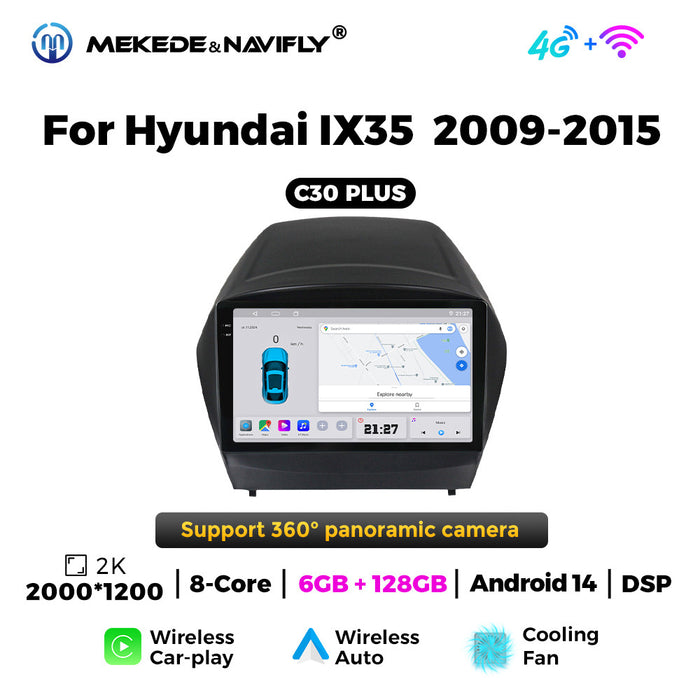 Upgrade Your IX35 09-15 with Android CarPlay Navigation System
