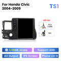 Used in civic cars 04-09 civic vertical screen android smart car navigation/cross-border supply
