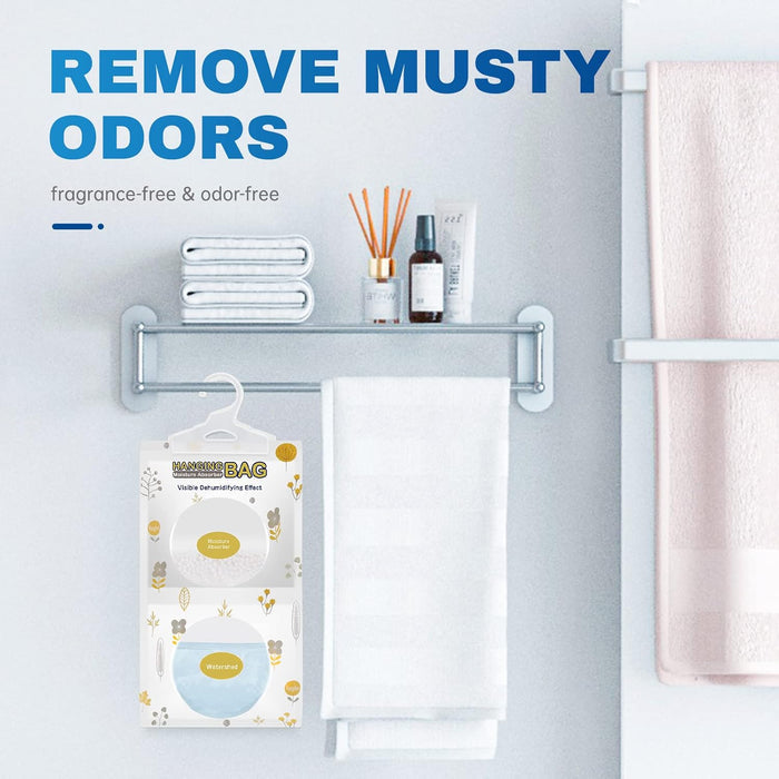 Vacplus Moisture Absorbers – Simple Hanging Design for Intentional Living Spaces, No Outlet Required