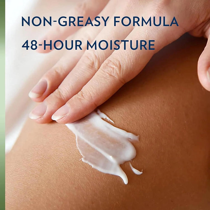 fast-absorbing texture with no greasy residue