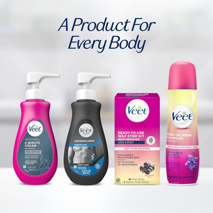 Veet Full Bikini Hair Removal – Mindful At-Home Wellness Ritual with Hydrating Formula