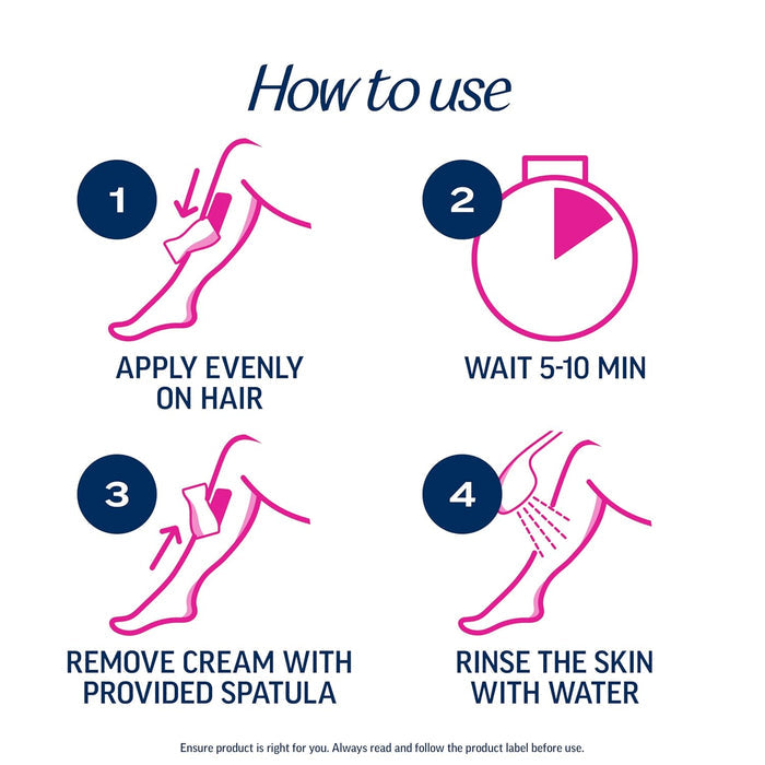 13.5 fl oz pump bottle with included hair removal spatula tool for easy application and removal