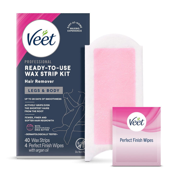 easy-gel™ technology that grips hairs as short as 1.5mm for thorough removal