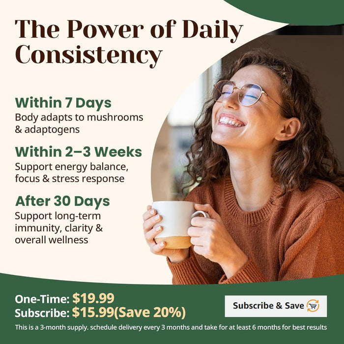Venture Pal 16-Mushroom Powder – Intentional Vegan and Keto Wellness Stack in a Single Daily Scoop