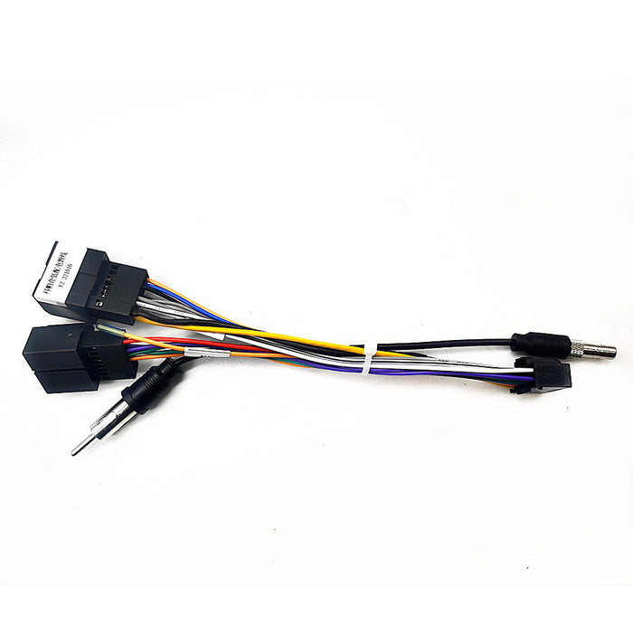 Versatile frame kit compatible with chevrolet captiva navigation panel modification frame wiring harness