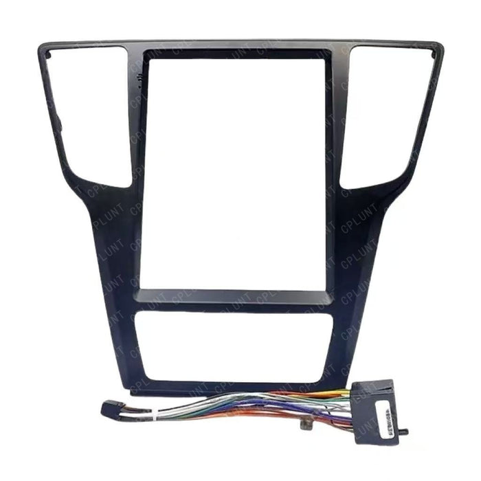 Versatile frame kit for beiqi saab senova center console dvd panel modification - car navigation bezel