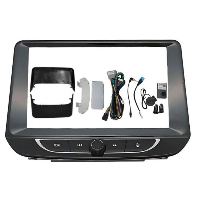 Versatile trim kit compatible with cherolet chevrolet orlando - center console navigation modification frame