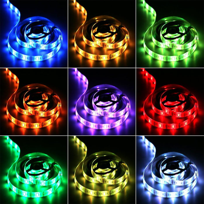 VOLTRONIC GlowStrip RGB LED Strip Lights – Cozy Atmosphere Lighting for Apartment Bedroom and Studio