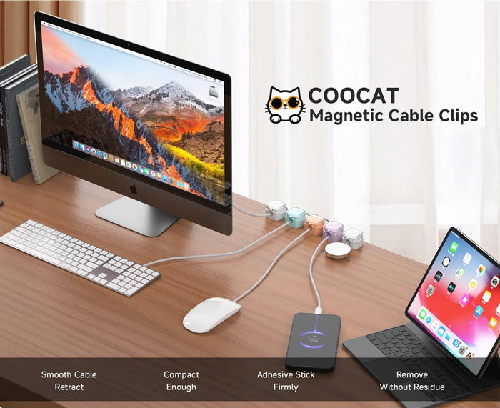 0.3 inch (7.5mm) inner diameter that fits type-c, lightning, hdmi, usb, network, mouse, keyboard and headphone cables