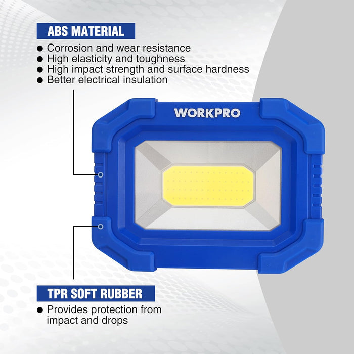 waterproof abs and metal construction for job site durability