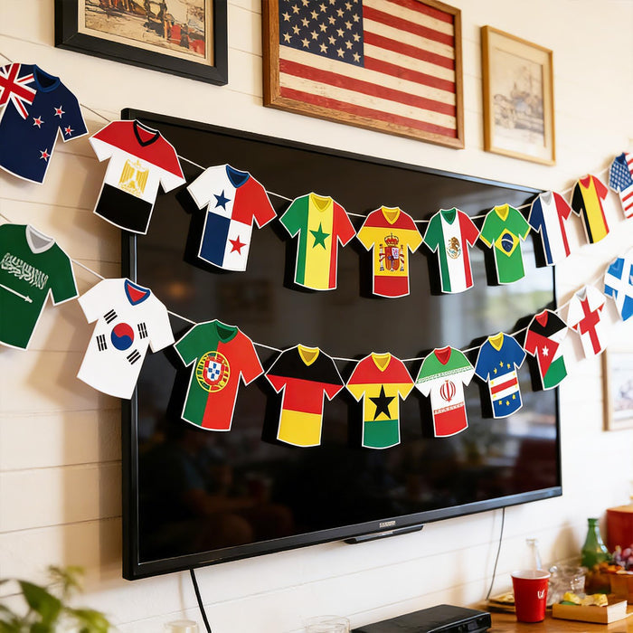 four available theme variants (soccer shirts, football a, football b, paddy's day) covering multiple sport and holiday events