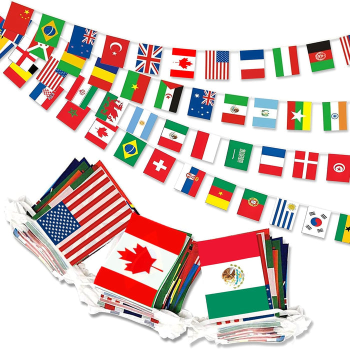 95-foot total string length suitable for large-scale venues