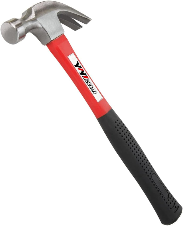 forged hardened steel head with polished smooth striking face