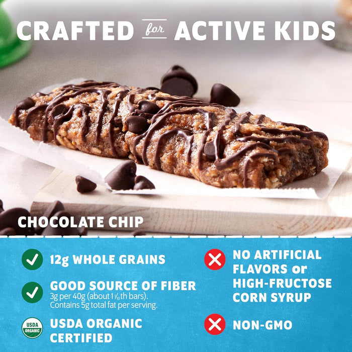 energizing organic rolled oats base designed for active kids; contains soy allergen